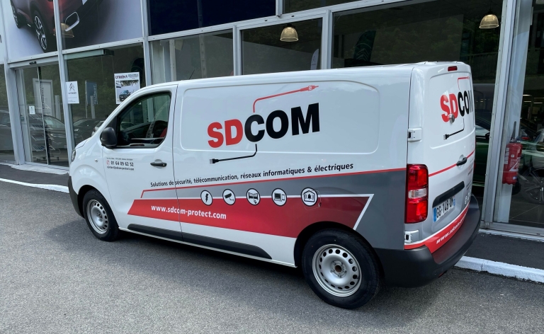 camionnette sdcom