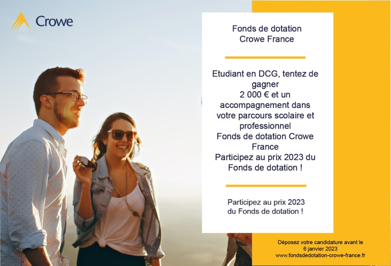 Fonds de dotation Crowe France